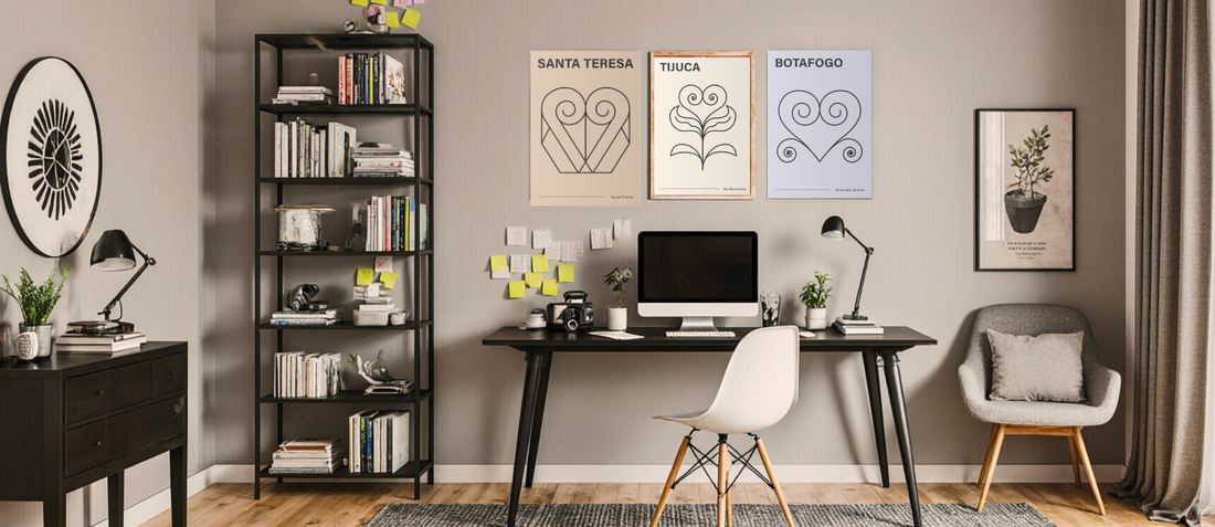 Estilos de Quadros: Como Usar Arte Vintage e Retrô na Decoração Moderna