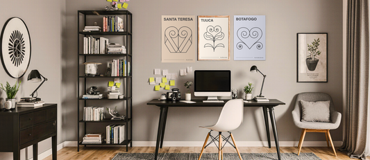 Estilos de Quadros: Como Usar Arte Vintage e Retrô na Decoração Moderna