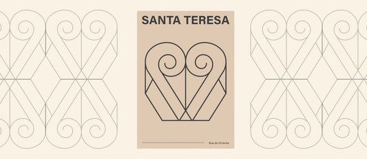 Decore com símbolos de Santa Teresa