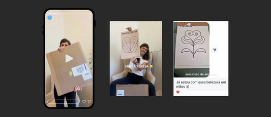 Como a arte do Portais Club chega até você: da embalagem ao aconchego do seu lar - Portais