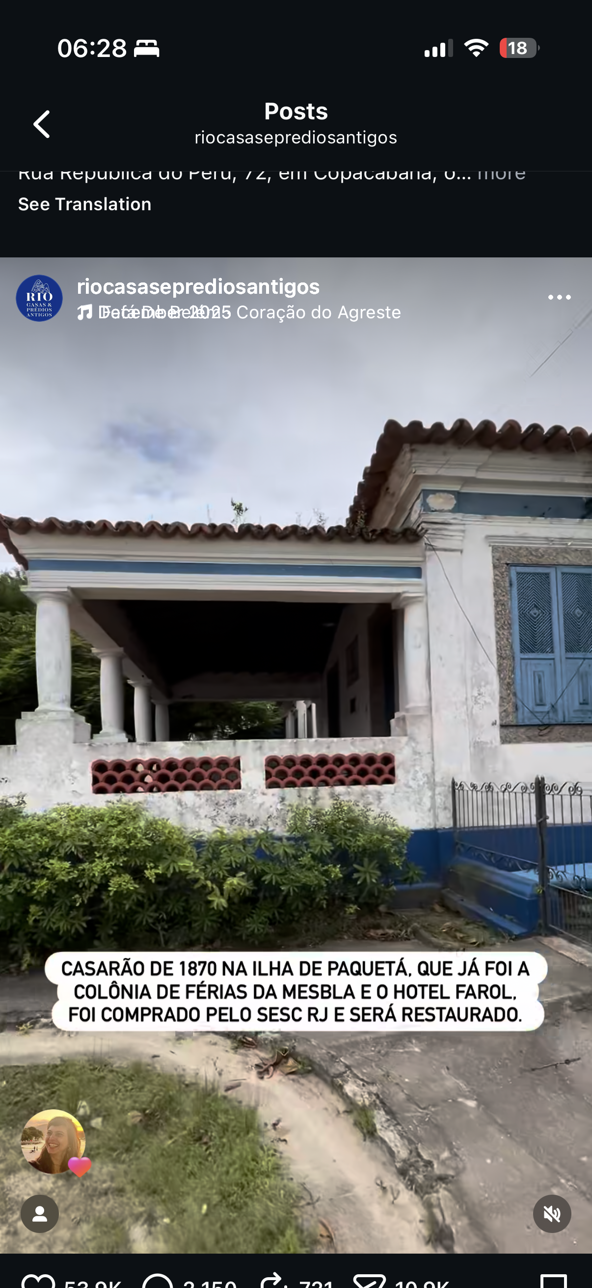 RIO CASAS E PRÉDIOS ANTIGOS