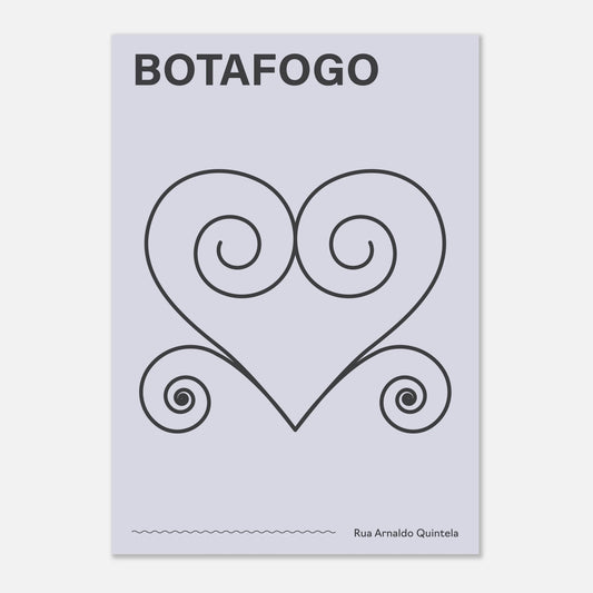 POSTER BOTAFOGO ADINKRA - Portais