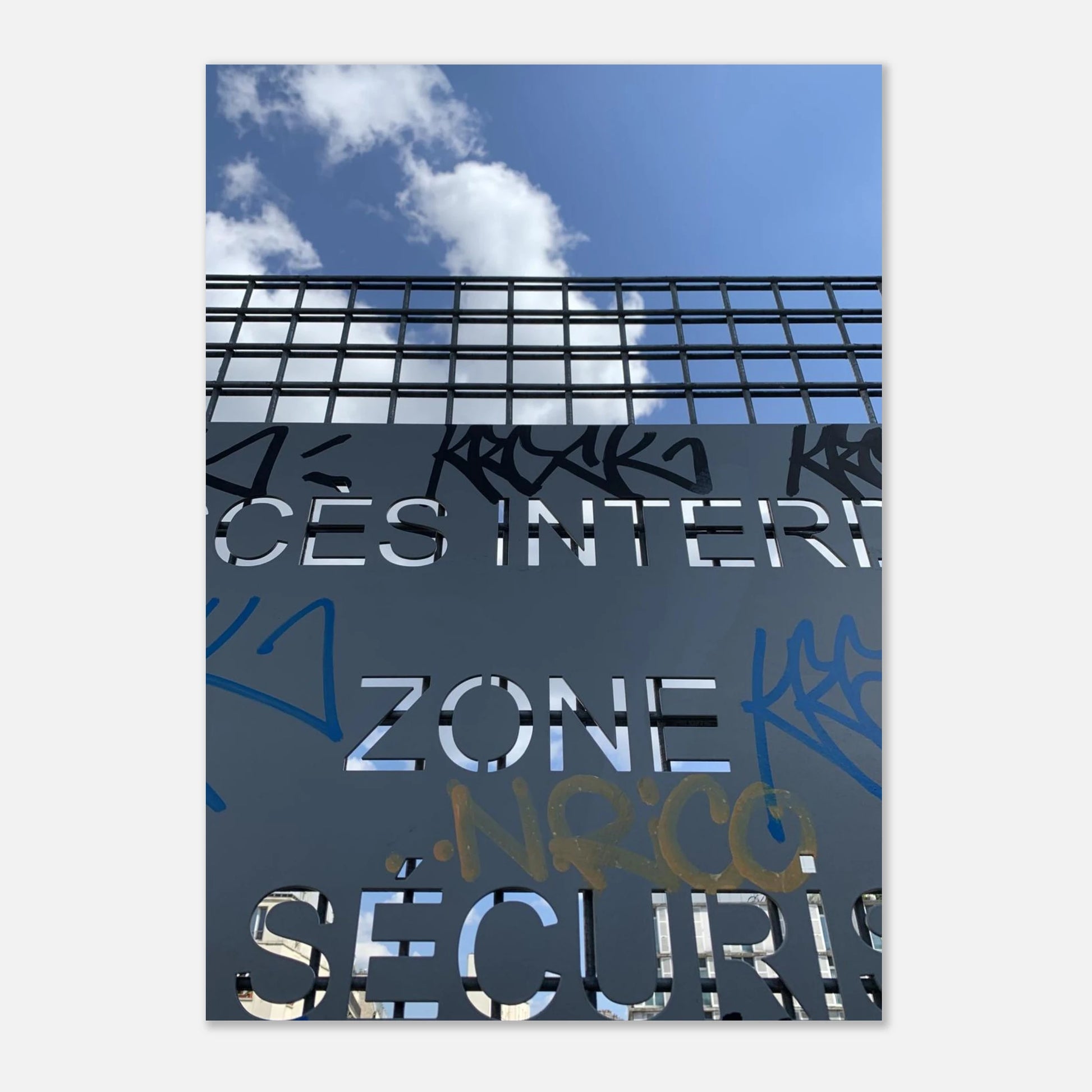 Fotografia Grade Petite Ceinture - Portais